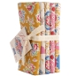 Preview: Tilda Patchwork Stoff Baumwolle - Jubilee - Farm Flowers Mustard